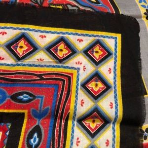 Southwest Floral Bandana Scarf